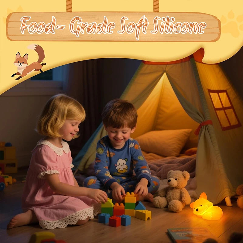 Lampe veilleuse Renard