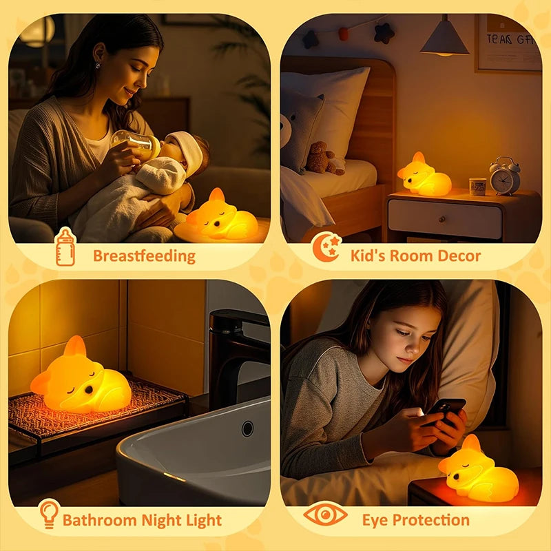 Lampe veilleuse Renard